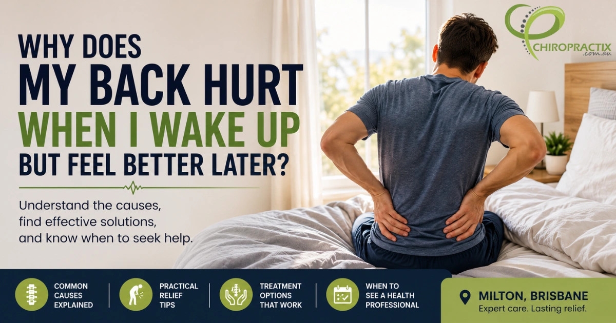 Why Does My Back Hurt When I Wake Up but Feel Better Later?