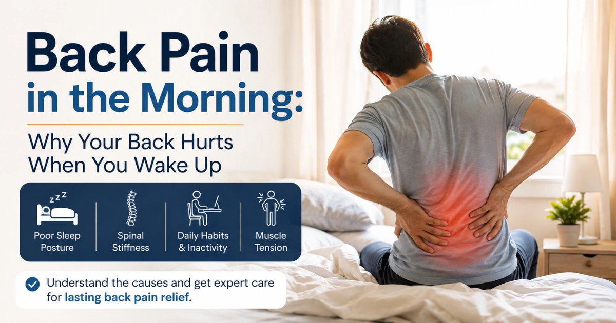 Back Pain in the Morning: Why Your Back Hurts When You Wake Up
